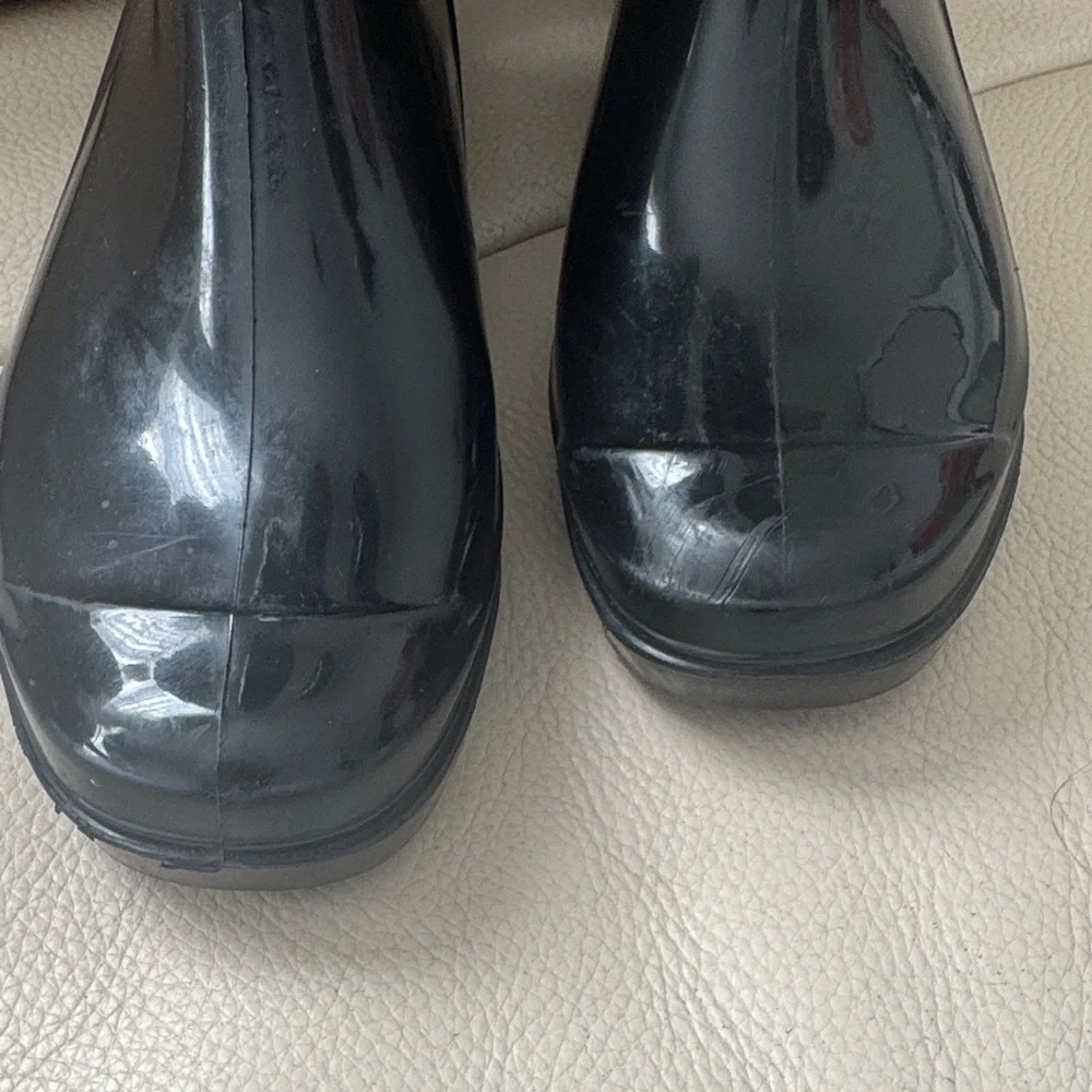 Coach Black Rain Boots - Picture 4 of 5
